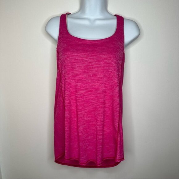 Lululemon Wild Tank - Heathered Jewelled Magenta / Dottie Dash White Black - Picture 3 of 8